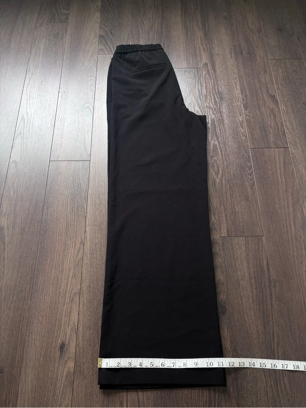 REITMANS The Timeless Black Wide Leg Drawstring Trousers Size Small - Picture 8 of 11